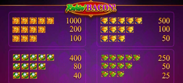 Play Rakin Bacon Free AGS Online Slot Machine Game