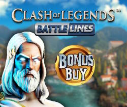 Clash of Legends Battle Lines Bonus Buy