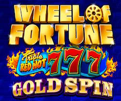 Wheel Of Fortune Gold Spin Triple Red Hot 7s